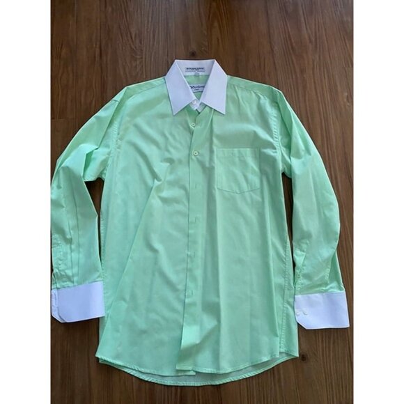 Modena French Cuff Button Up Shirt (Regular Fit 15.5 32/33) - Picture 3 of 3